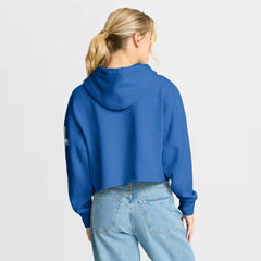 NFL Detroit Lions Women's Oversized Hometown Heritage Cropped Hoodie