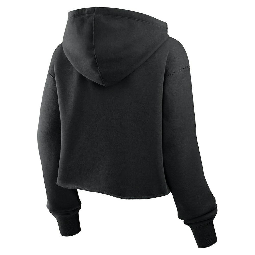 NFL Pittsburgh Steelers Women's Oversized Hometown Heritage Cropped Hoodie