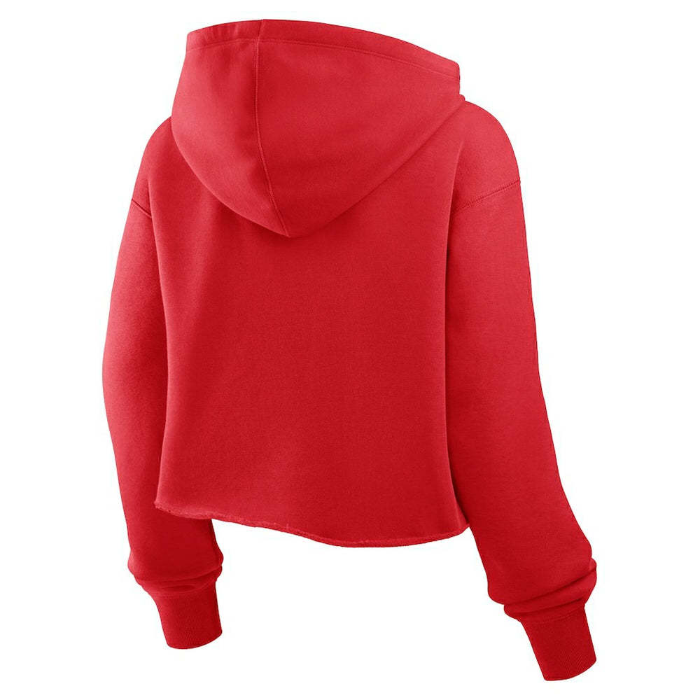 NFL San Francisco 49ers Women's Oversized Hometown Heritage Cropped Hoodie