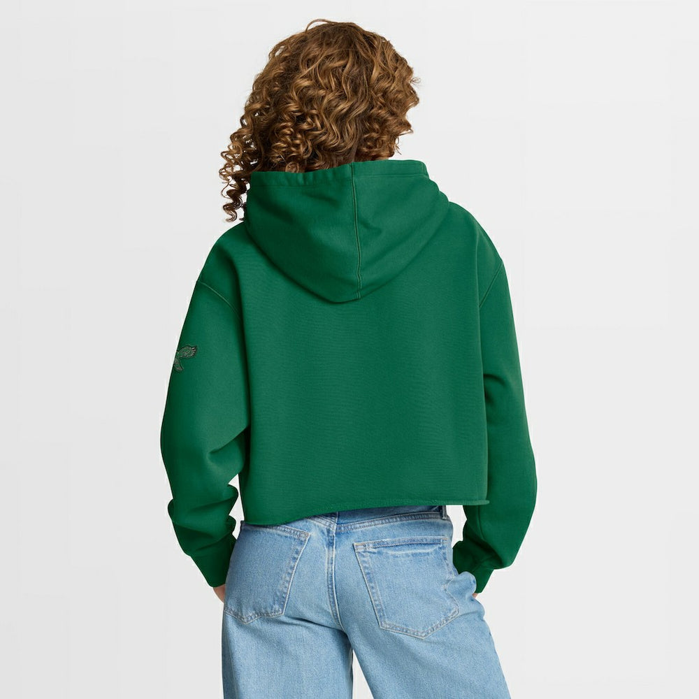 NFL Philadelphia Eagles Women's Oversized Hometown Heritage Cropped Hoodie