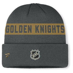 Vegas Golden Knights Fanatics Authentic Pro Rink Cuffed Knit Hat