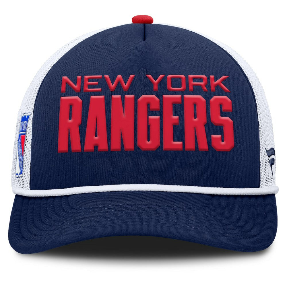 New York Rangers Fanatics Authentic Pro Rink A-Frame Adjustable Hat