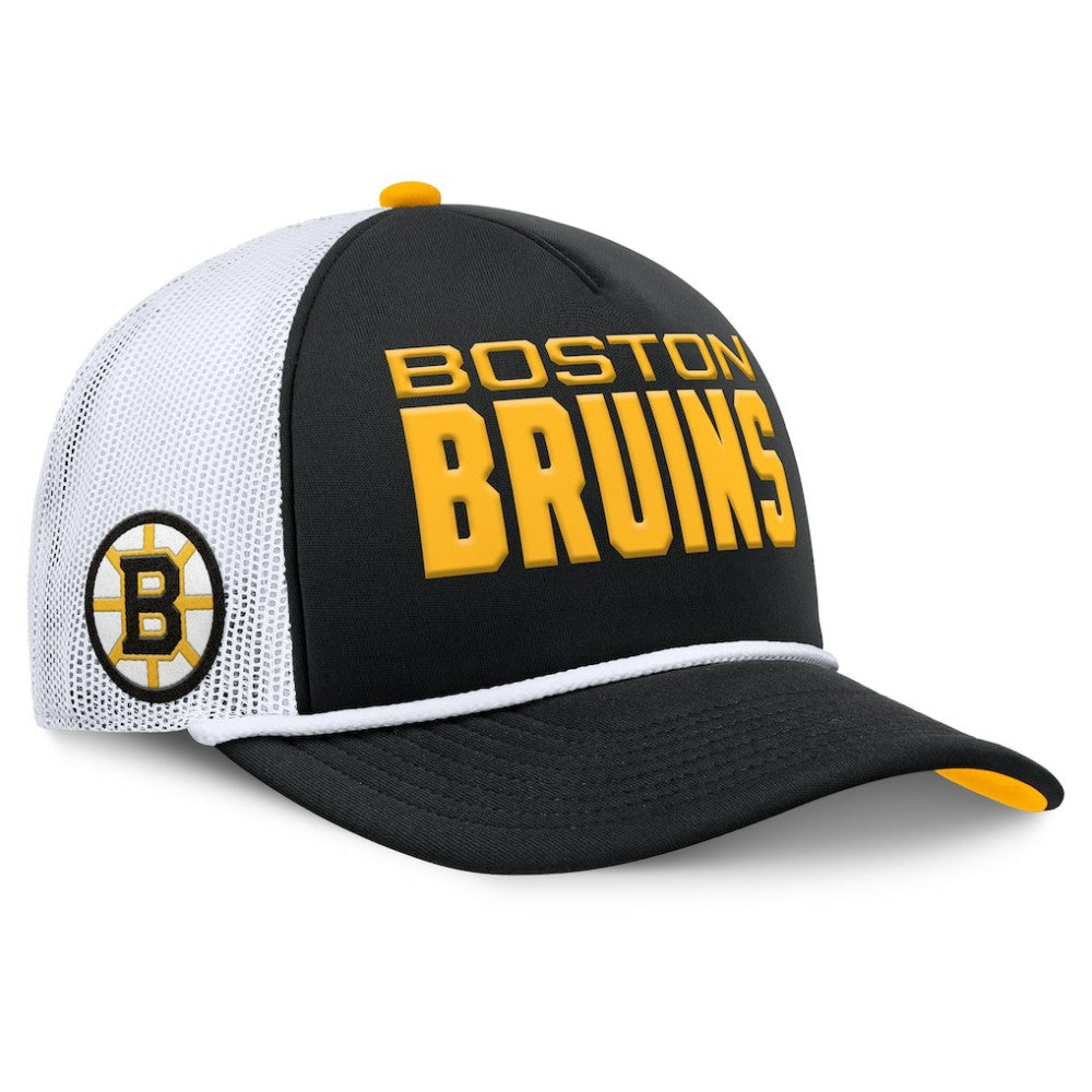 Boston Bruins Fanatics Authentic Pro Rink A-Frame Adjustable Hat