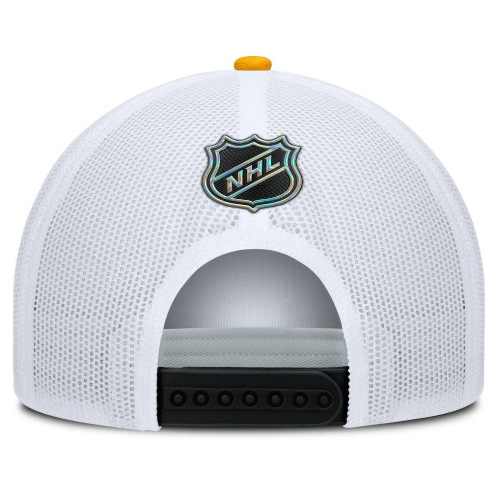 Boston Bruins Fanatics Authentic Pro Rink A-Frame Adjustable Hat