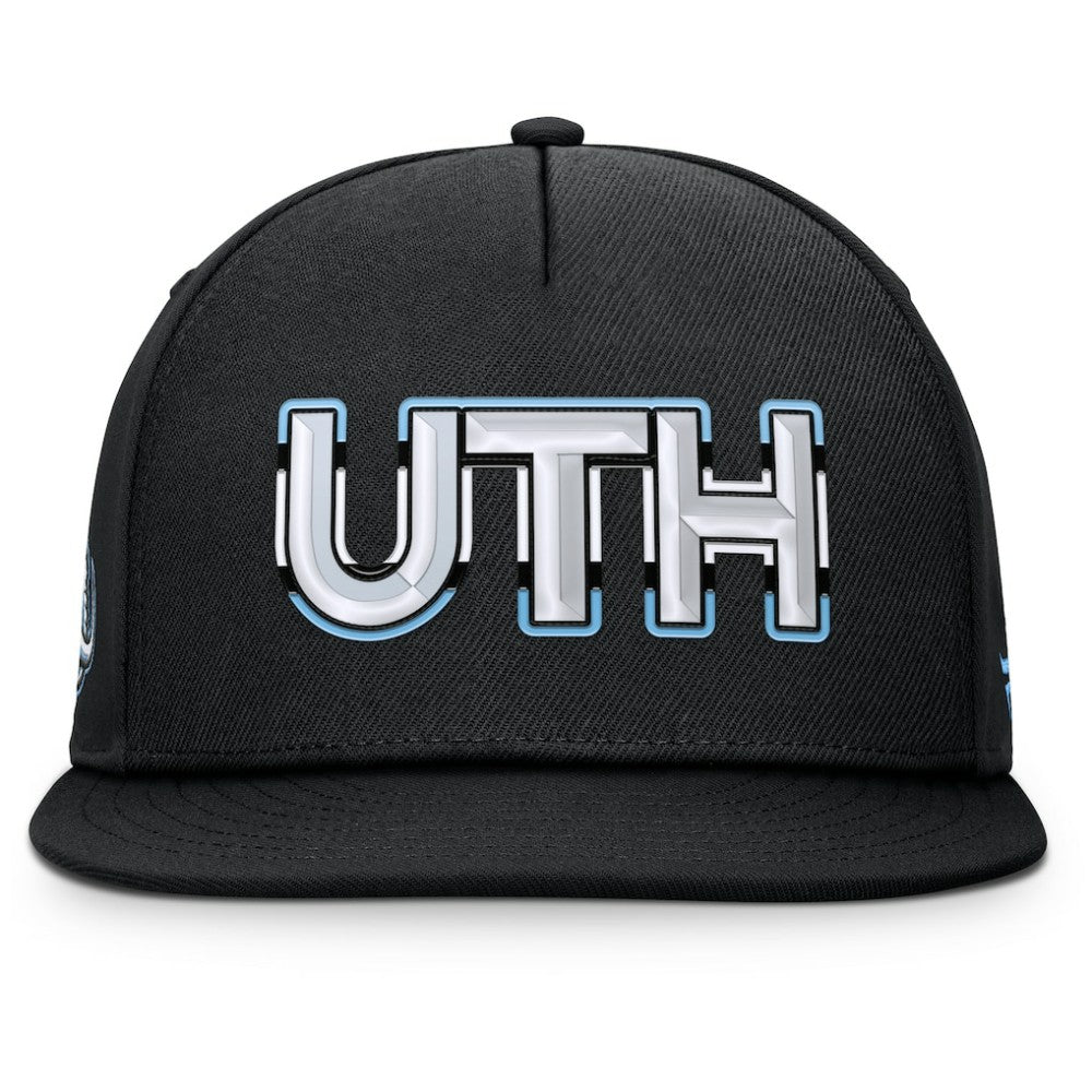 Utah Mammoth Fanatics Authentic Pro Rink Team Code Snapback Hat