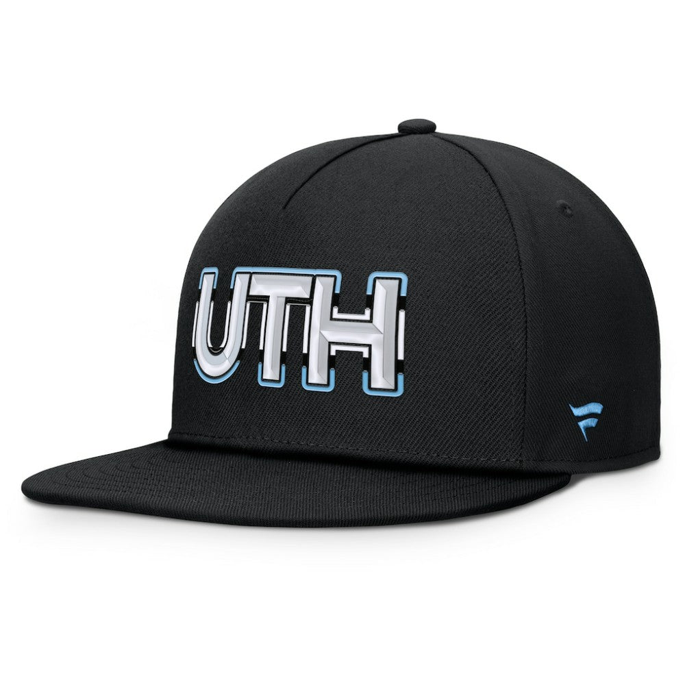 Utah Mammoth Fanatics Authentic Pro Rink Team Code Snapback Hat