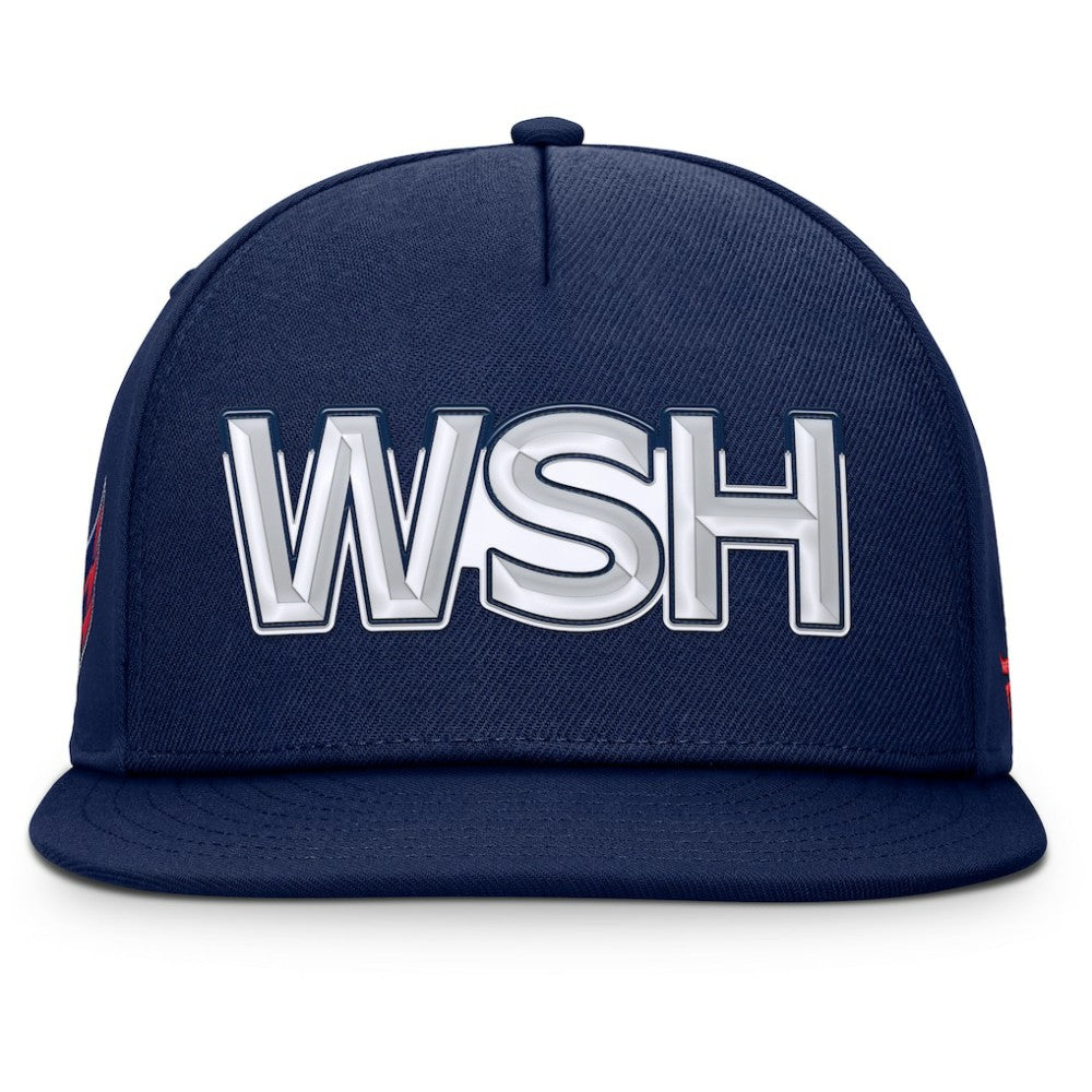 Washington Capitals Fanatics Authentic Pro Rink Team Code Snapback Hat