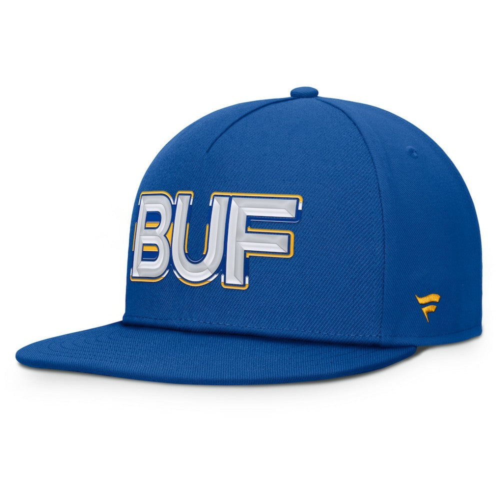 Buffalo Sabres Fanatics Authentic Pro Rink Team Code Snapback Hat