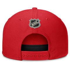 Calgary Flames Fanatics Authentic Pro Rink Team Code Snapback Hat