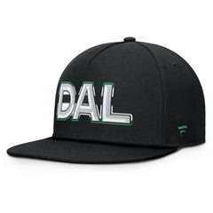 Dallas Stars Fanatics Authentic Pro Rink Team Code Snapback Hat