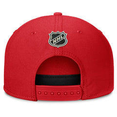 Detroit Red Wings Fanatics Authentic Pro Rink Team Code Snapback Hat