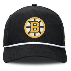 Boston Bruins Fanatics Authentic Pro Rink Roper A-Frame Adjustable Hat