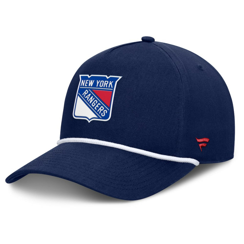New York Rangers Fanatics Authentic Pro Rink Roper A-Frame Adjustable Hat