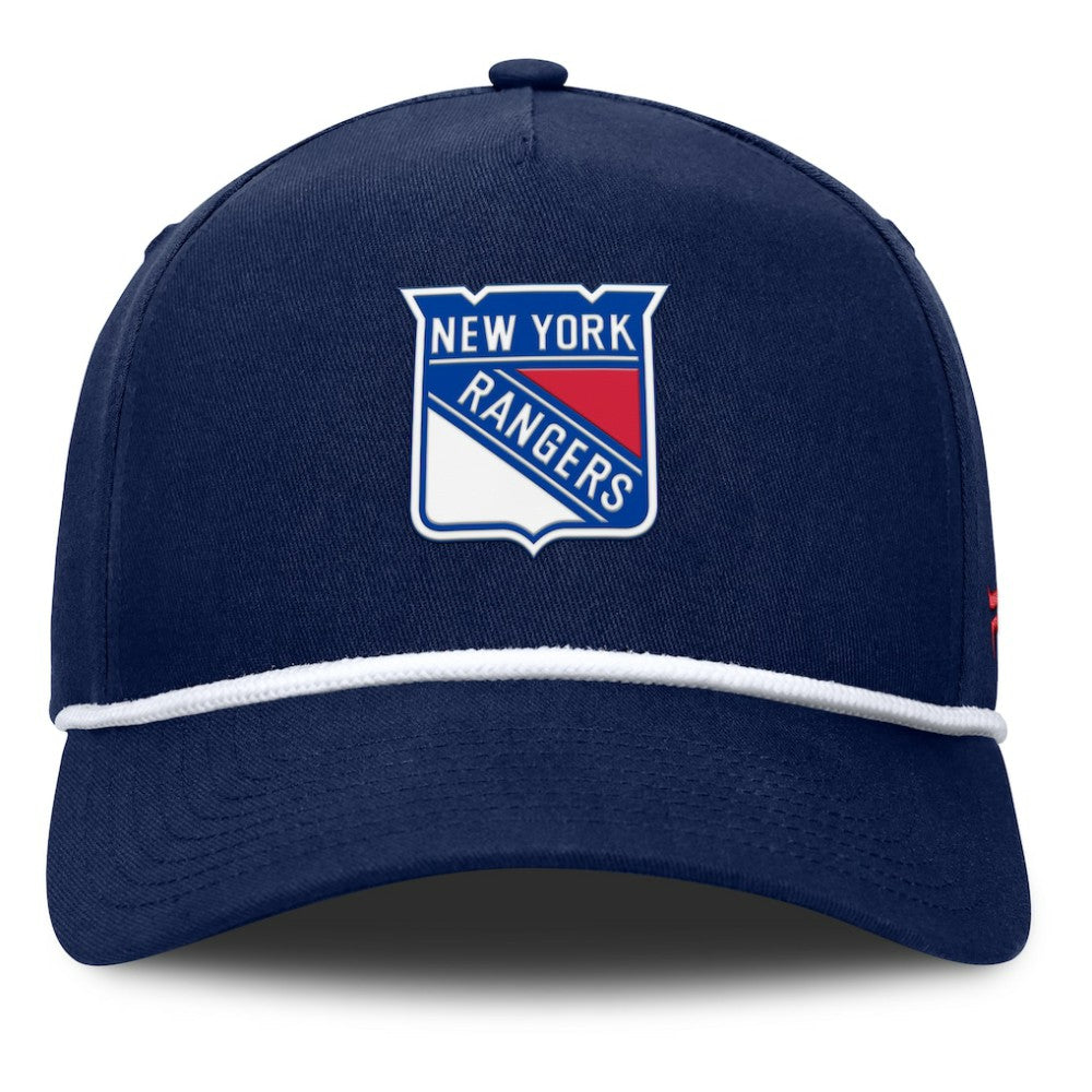 New York Rangers Fanatics Authentic Pro Rink Roper A-Frame Adjustable Hat