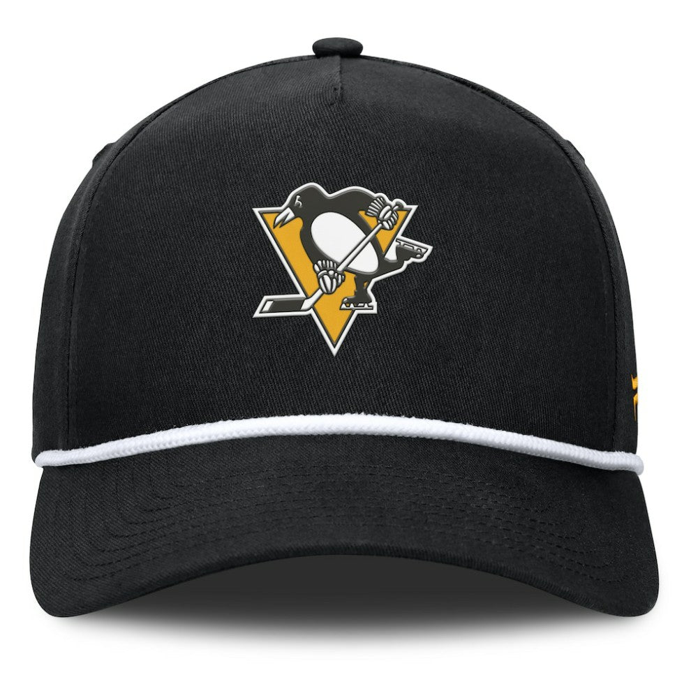 Pittsburgh Penguins Fanatics Authentic Pro Rink Roper A-Frame Adjustable Hat