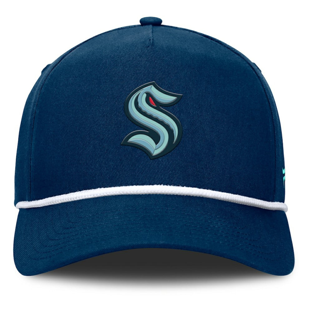 Seattle Kraken Fanatics Authentic Pro Rink Roper A-Frame Adjustable Hat