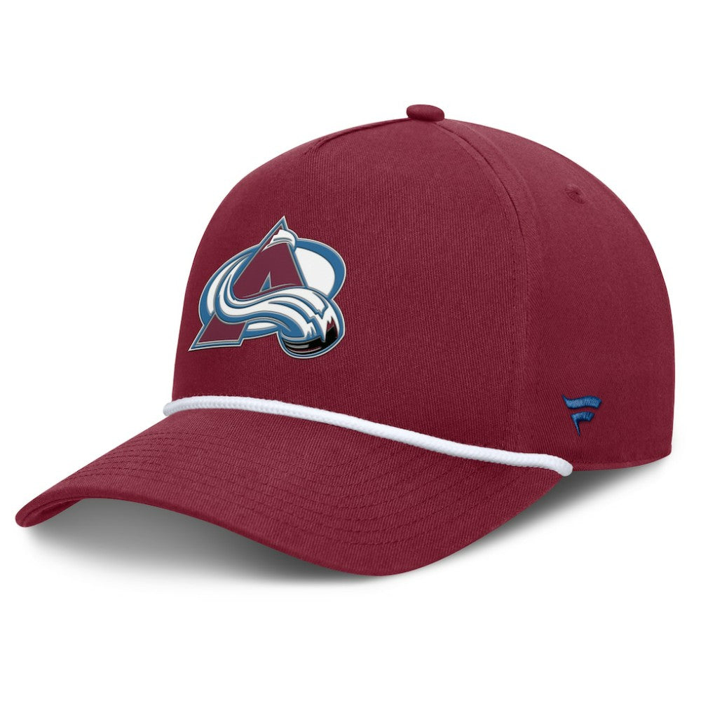 Colorado Avalanche Fanatics Authentic Pro Rink Roper A-Frame Adjustable Hat
