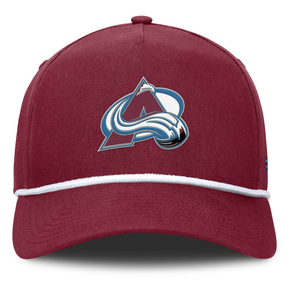Colorado Avalanche Fanatics Authentic Pro Rink Roper A-Frame Adjustable Hat