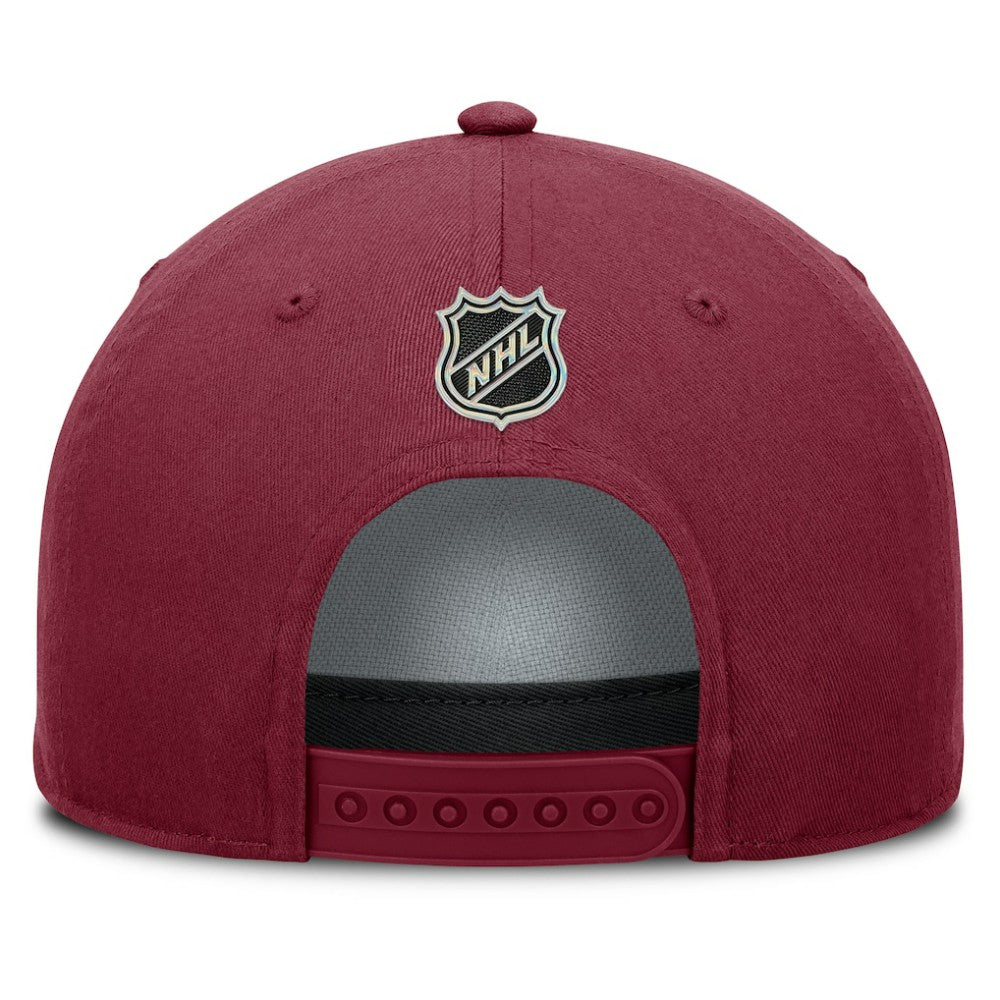 Colorado Avalanche Fanatics Authentic Pro Rink Roper A-Frame Adjustable Hat