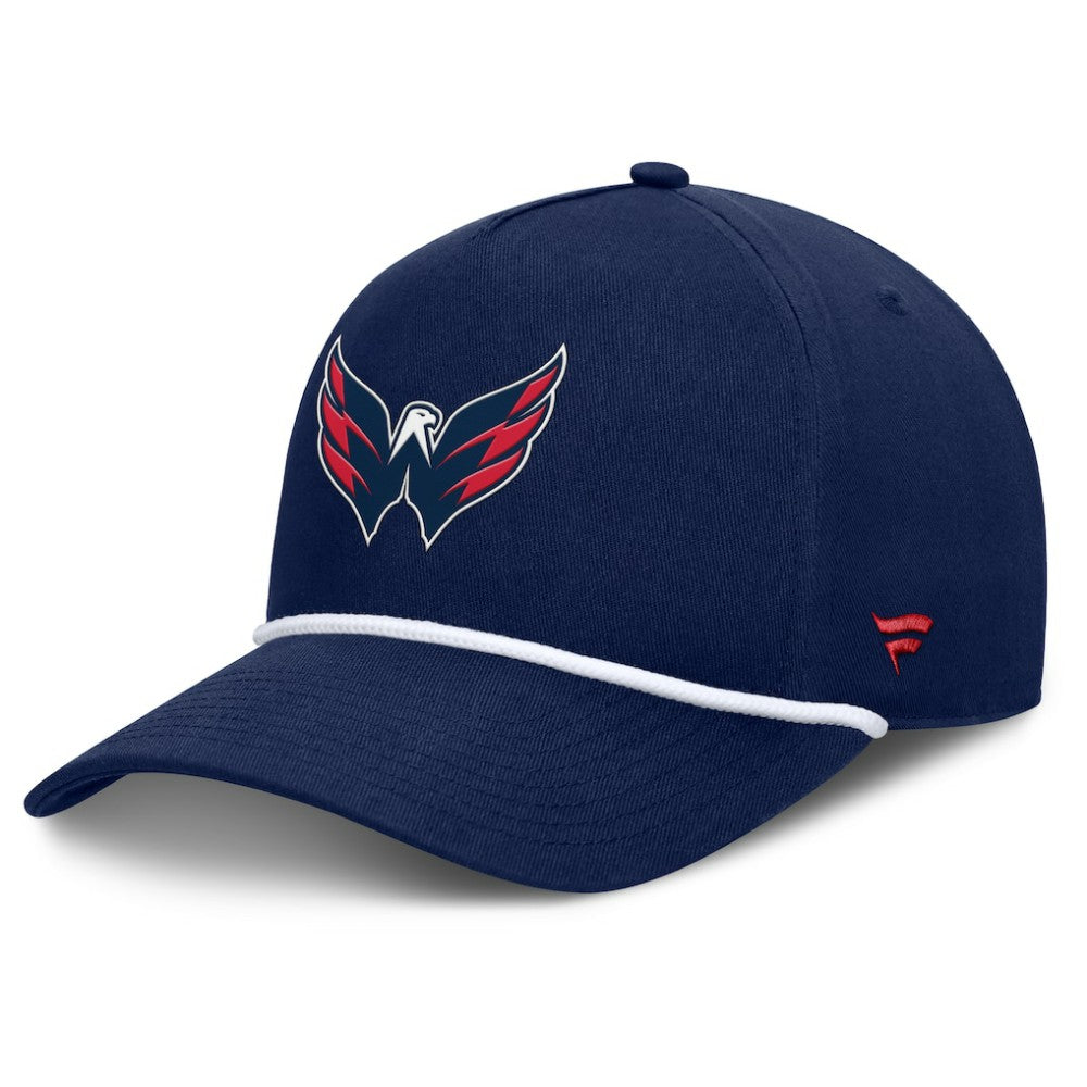 Washington Capitals Fanatics Authentic Pro Rink Roper A-Frame Adjustable Hat