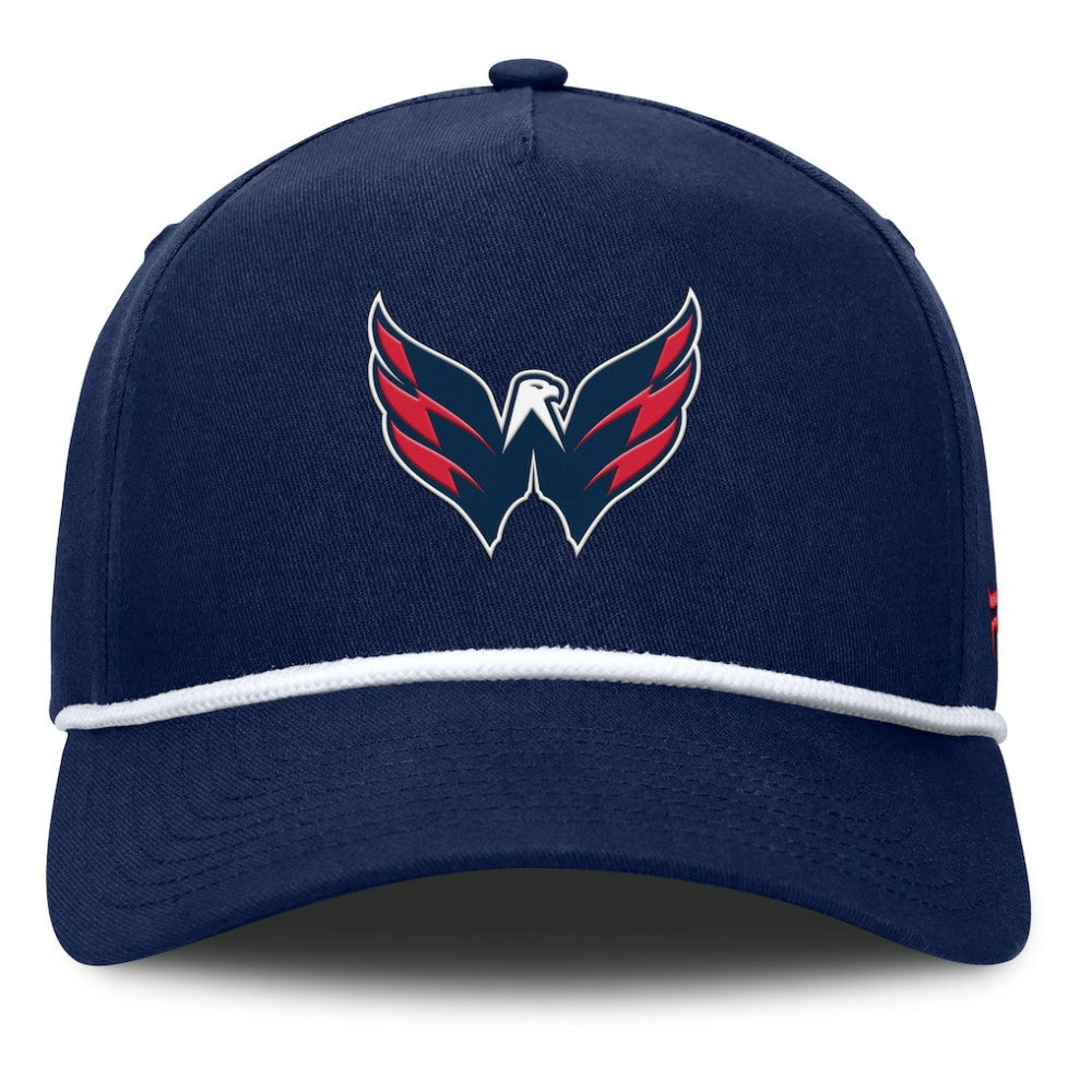 Washington Capitals Fanatics Authentic Pro Rink Roper A-Frame Adjustable Hat