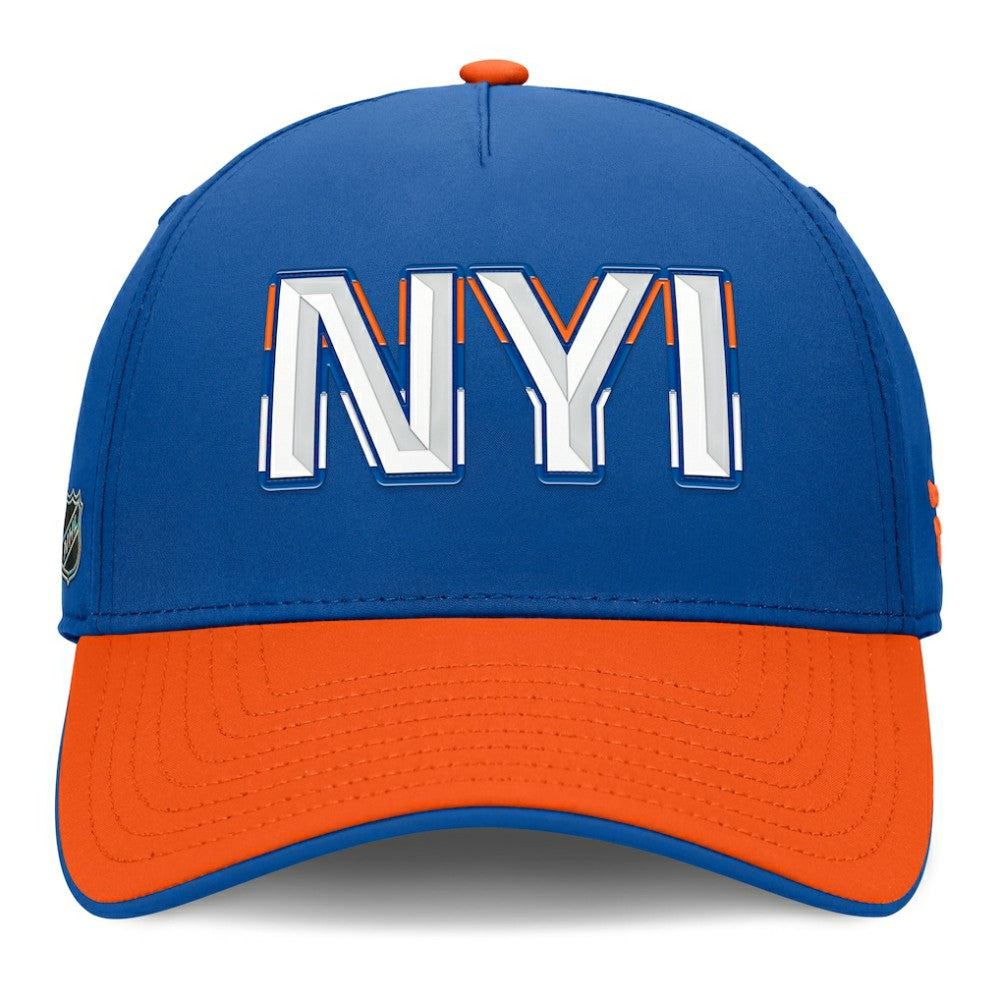 New York Islanders Fanatics Authentic Pro Rink Team Code Flex Hat