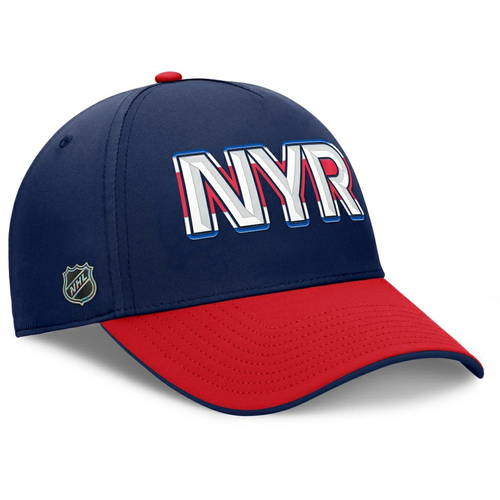 New York Rangers Fanatics Authentic Pro Rink Team Code Flex Hat