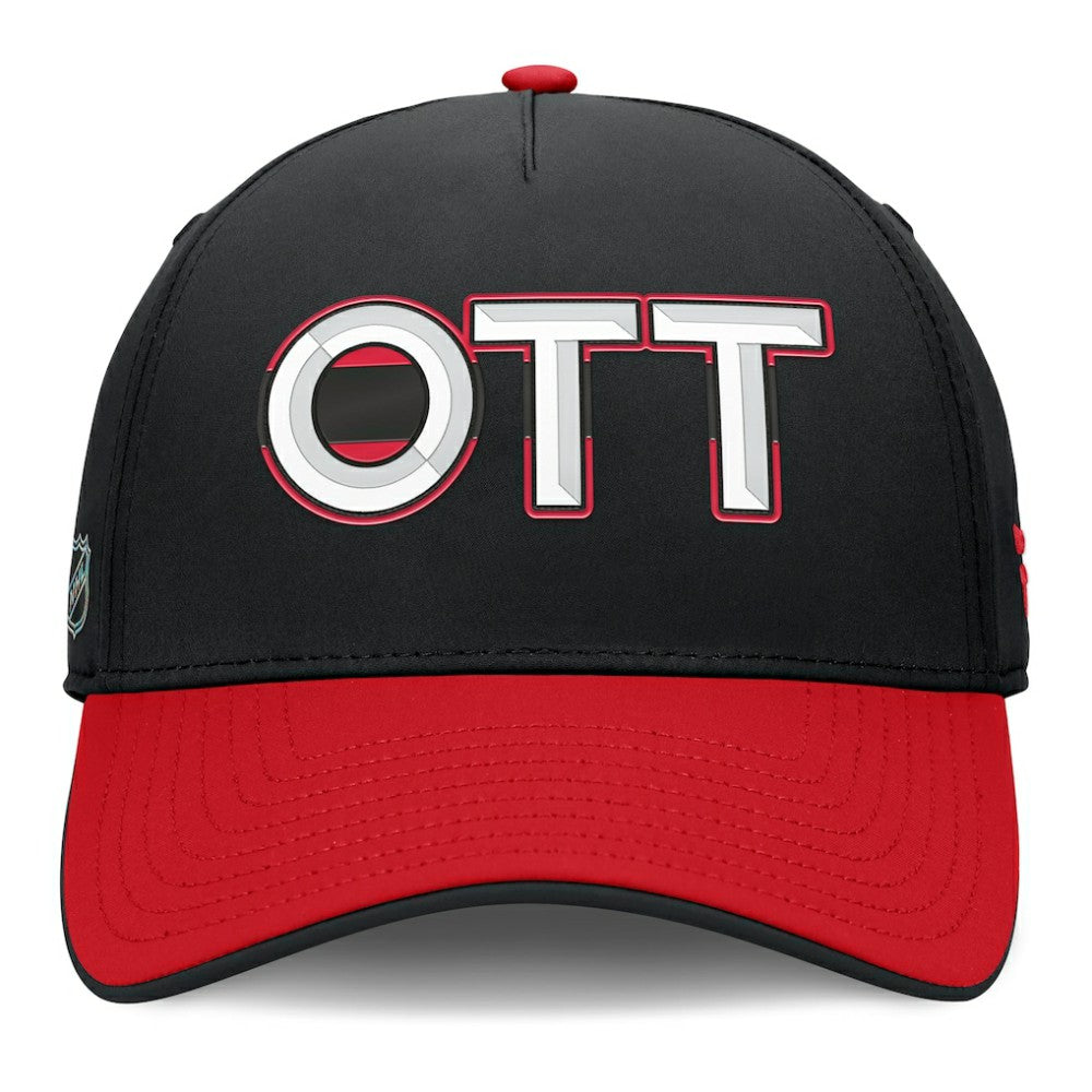 Ottawa Senators Fanatics Authentic Pro Rink Team Code Flex Hat