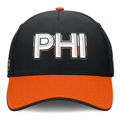 Philadelphia Flyers Fanatics Authentic Pro Rink Team Code Flex Hat