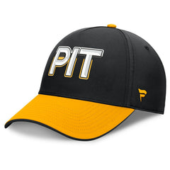 Pittsburgh Penguins Fanatics Authentic Pro Rink Team Code Flex Hat