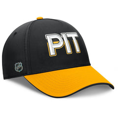 Pittsburgh Penguins Fanatics Authentic Pro Rink Team Code Flex Hat