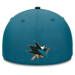 San Jose Sharks Fanatics Authentic Pro Rink Team Code Flex Hat