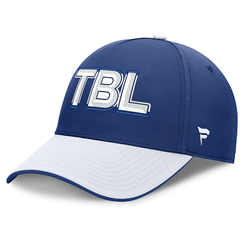 Tampa Bay Lightning Fanatics Authentic Pro Rink Team Code Flex Hat