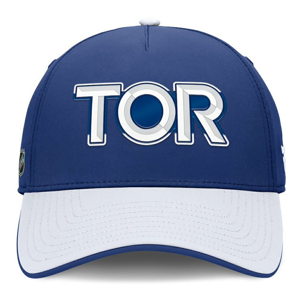 Toronto Maple Leafs Fanatics Authentic Pro Rink Team Code Flex Hat