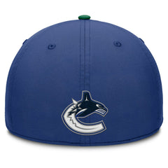 Vancouver Canucks Fanatics Authentic Pro Rink Team Code Flex Hat