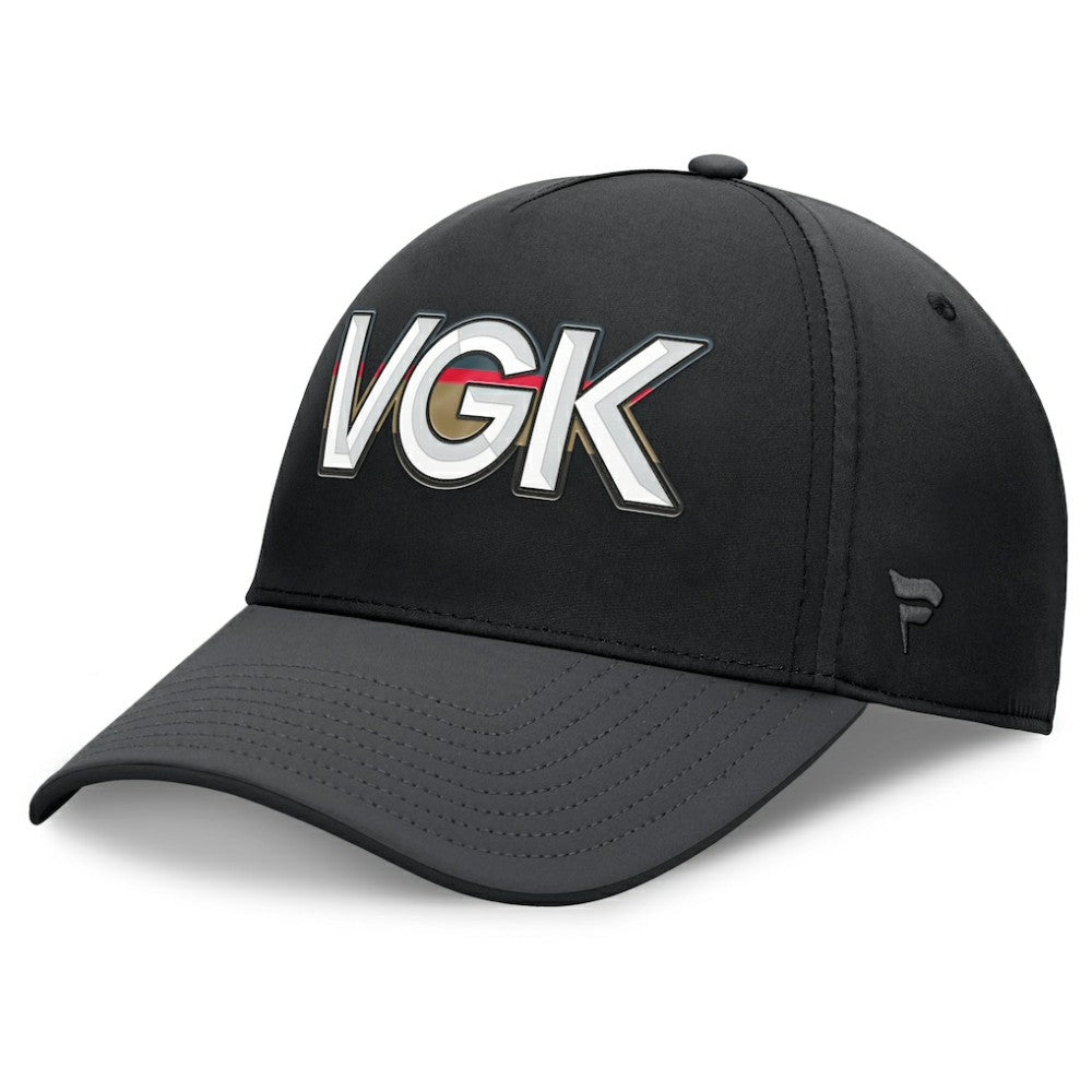 Vegas Golden Knights Fanatics Authentic Pro Rink Team Code Flex Hat