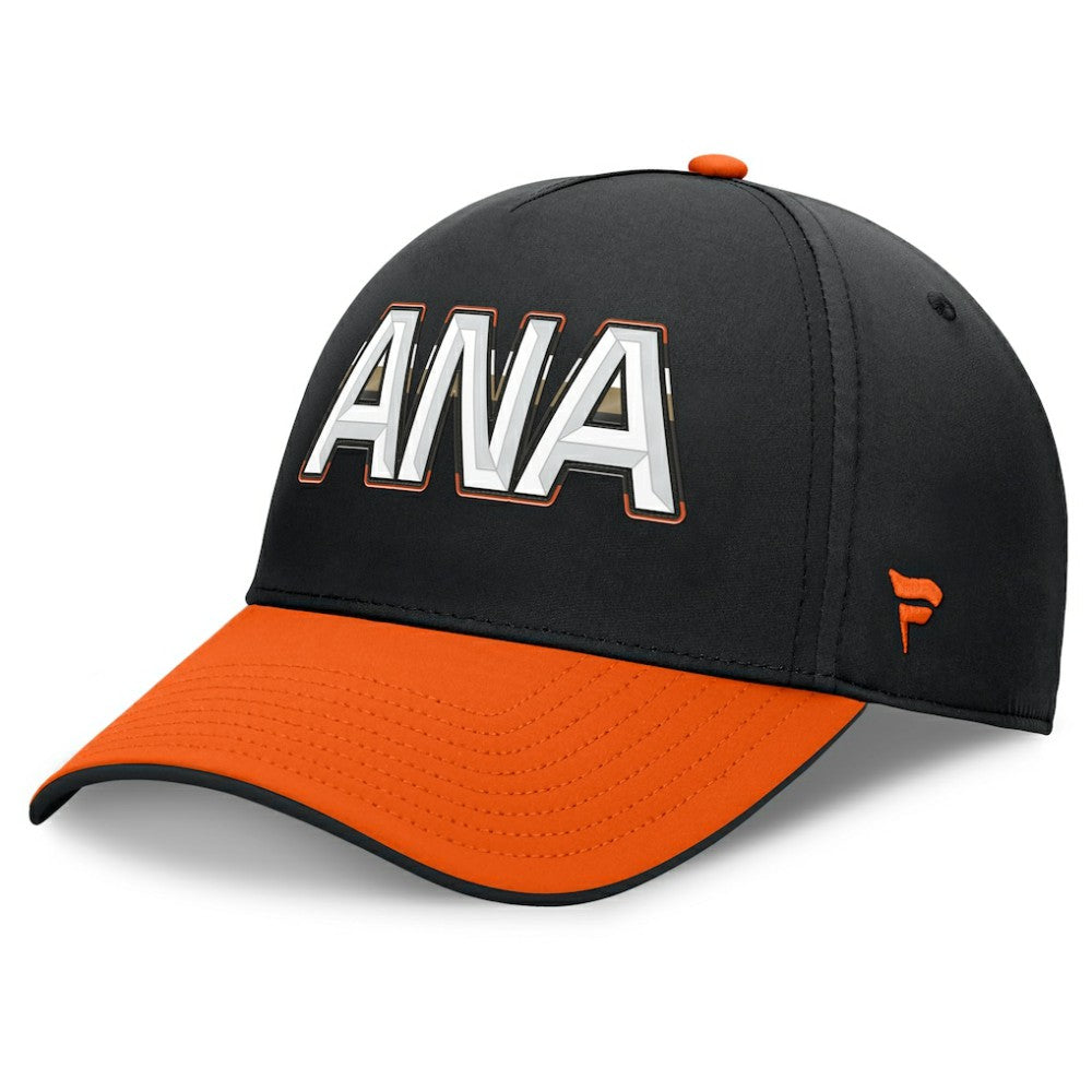 Anaheim Ducks Fanatics Authentic Pro Rink Team Code Flex Hat