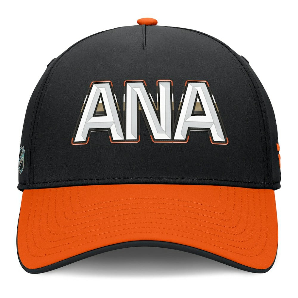 Anaheim Ducks Fanatics Authentic Pro Rink Team Code Flex Hat