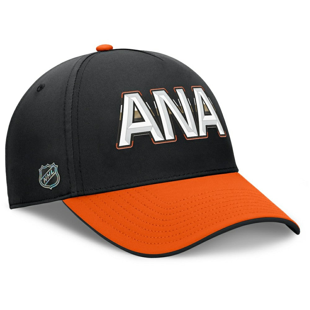 Anaheim Ducks Fanatics Authentic Pro Rink Team Code Flex Hat