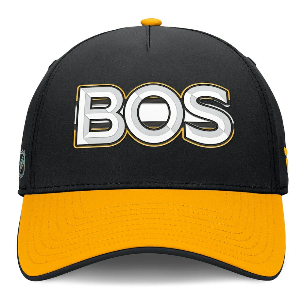 Boston Bruins Fanatics Authentic Pro Rink Team Code Flex Hat