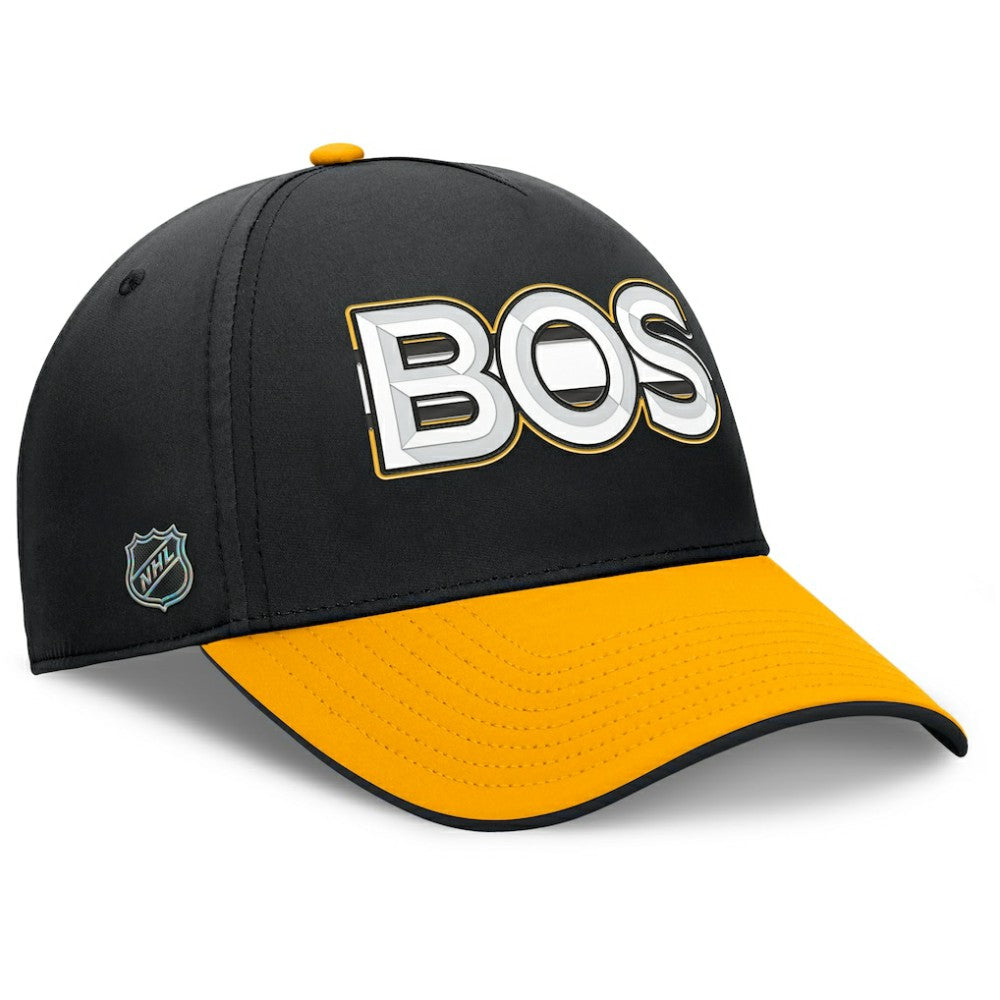 Boston Bruins Fanatics Authentic Pro Rink Team Code Flex Hat