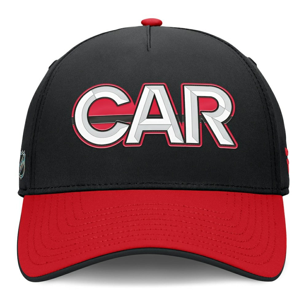 Carolina Hurricanes Fanatics Authentic Pro Rink Team Code Flex Hat
