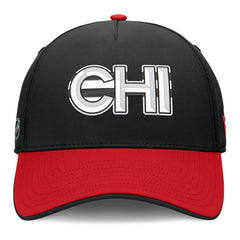 Chicago Blackhawks Fanatics Authentic Pro Rink Team Code Flex Hat