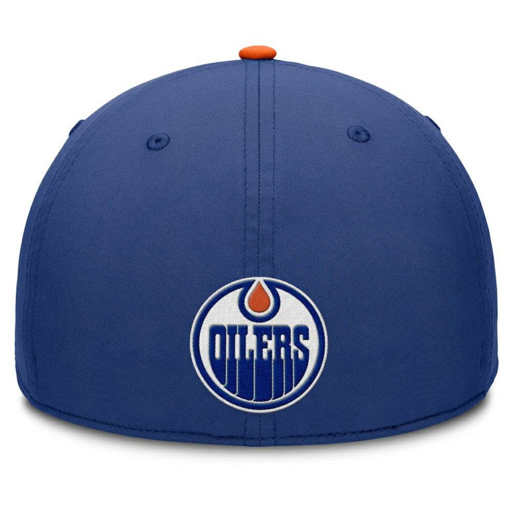 Edmonton Oilers Fanatics Authentic Pro Rink Team Code Flex Hat