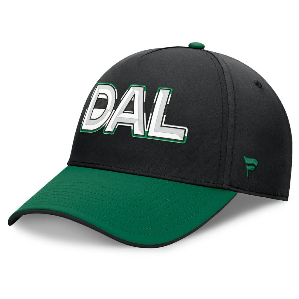 Dallas Stars Fanatics Authentic Pro Rink Team Code Flex Hat