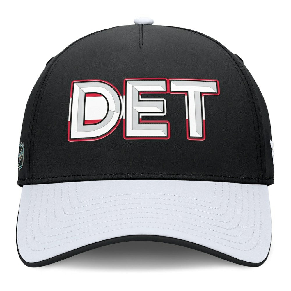 Detroit Red Wings Fanatics Authentic Pro Rink Team Code Flex Hat