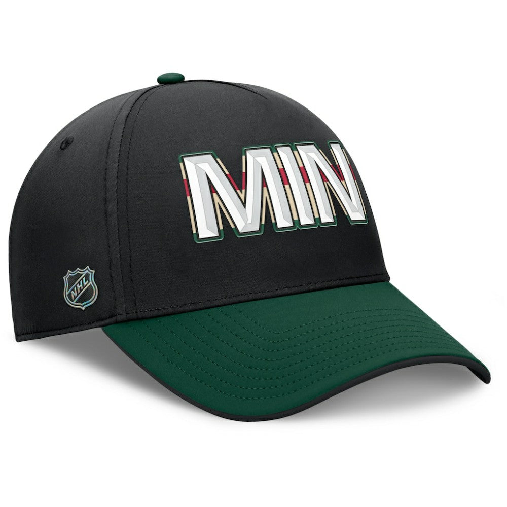 Minnesota Wild Fanatics Authentic Pro Rink Team Code Flex Hat