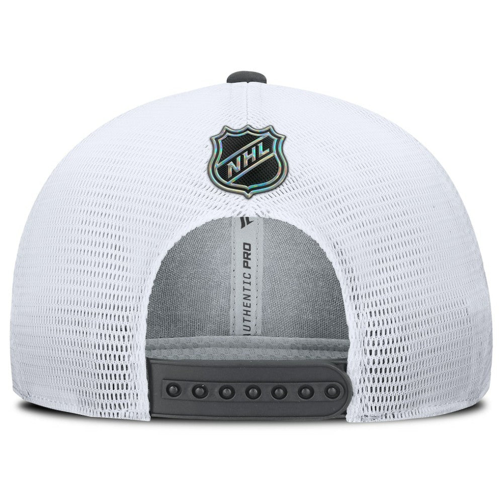Vegas Golden Knights Fanatics Authentic Pro Rink Lockup Adjustable Trucker Hat