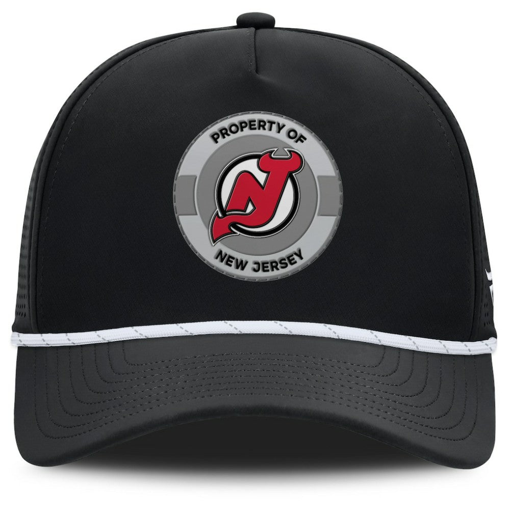 New Jersey Devils Fanatics Authentic Pro Rink Adjustable Hat