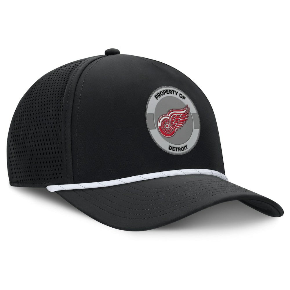 Detroit Red Wings Fanatics Authentic Pro Rink Adjustable Hat